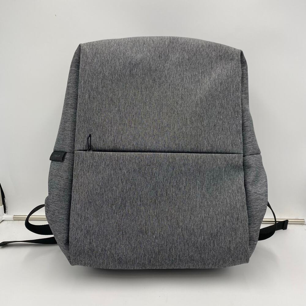 Cote & Ciel Grey Rhine Eco Yarn Flat Backpack